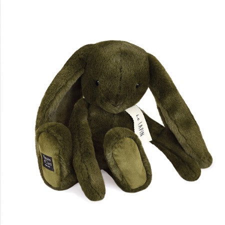 Peluche lapin écru - kaki - LE LAPIN - 32 cm