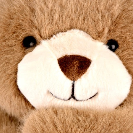 Peluche Ours marron lesté - 40 cm - Podcoll
