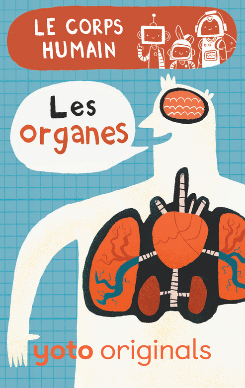 Lot de 8 cartes - Les BrainBots : le corps humain - carte yoto