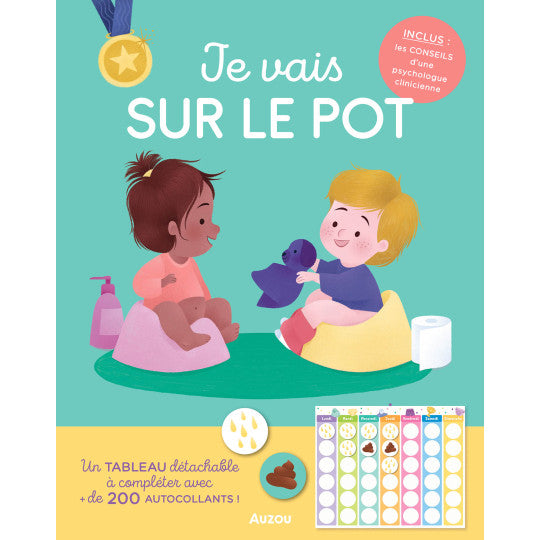 Je vais sur le pot