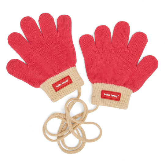 Gants enfant hello hossy - Handy framboise
