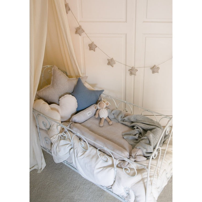 Réducteur de lit lin naturel