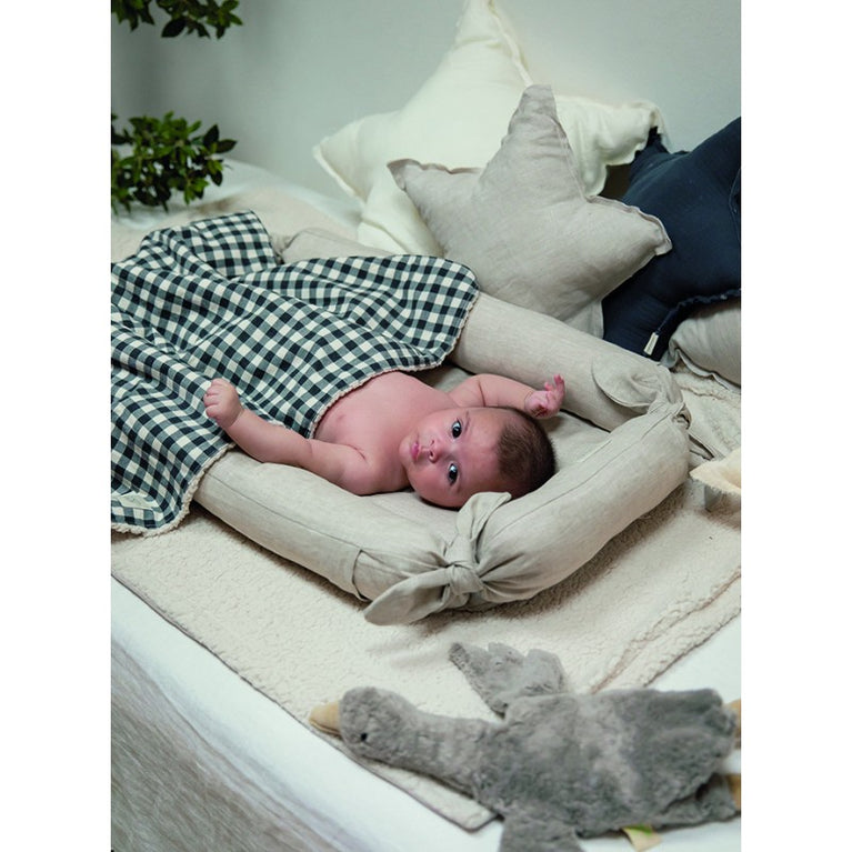 Réducteur de lit lin naturel