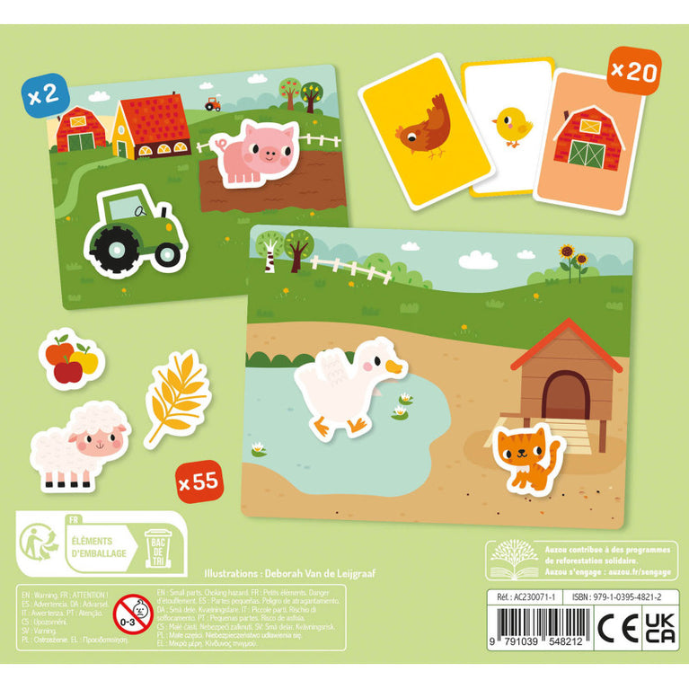 Mon petit coffret aimanté - La ferme