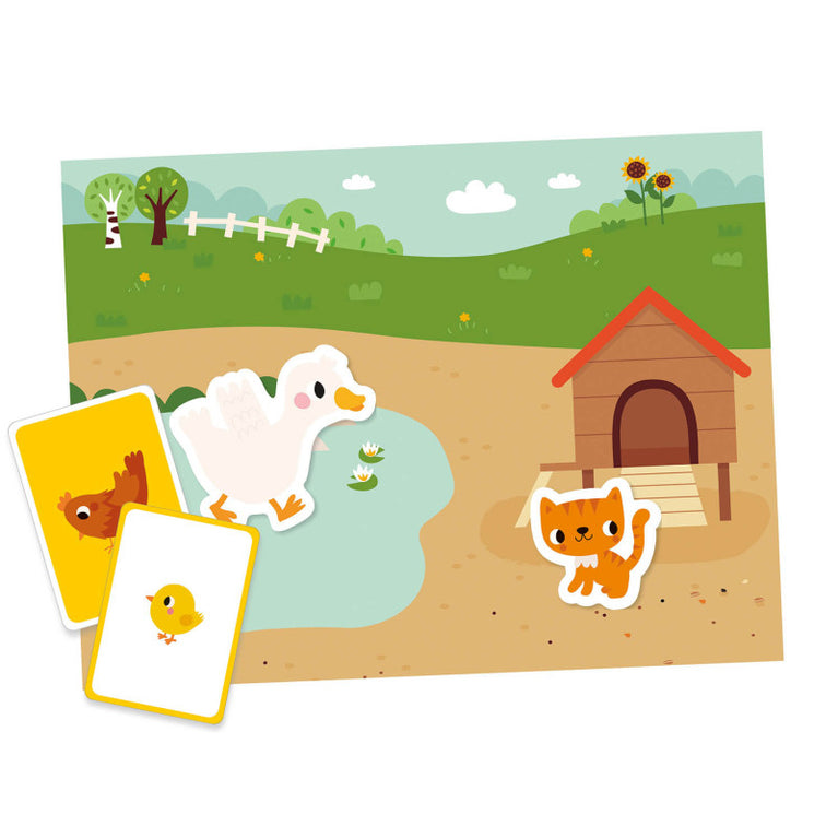 Mon petit coffret aimanté - La ferme