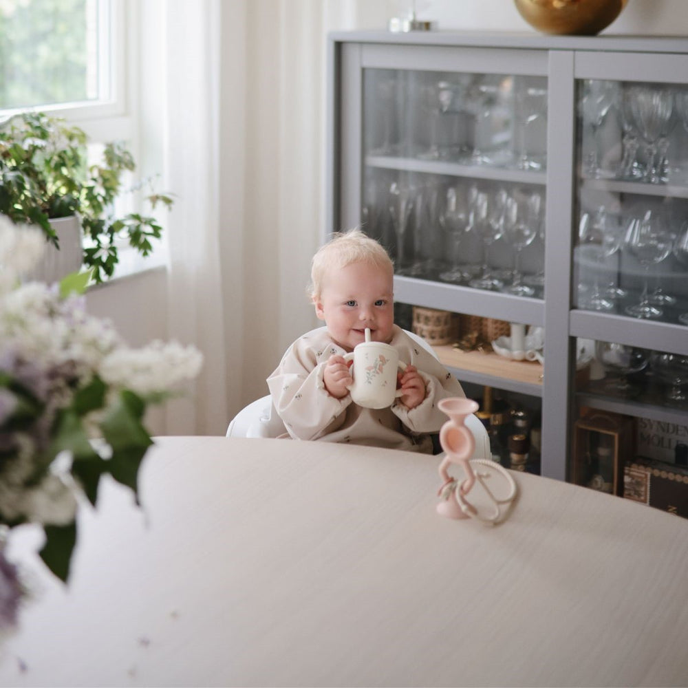 Gobelet à paille d'entrainement - Fleuri