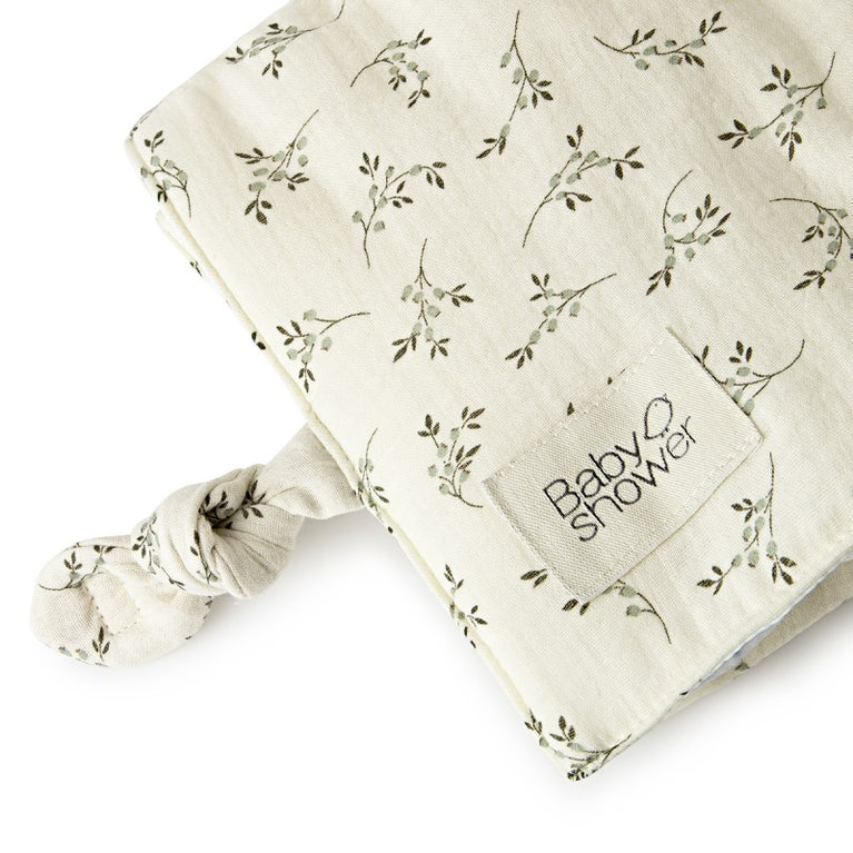 Protège carnet fleur d'olivier