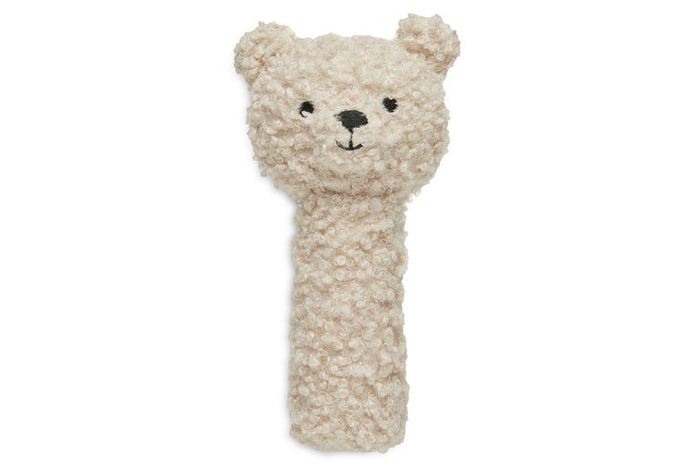 Hochet teddy bear naturel