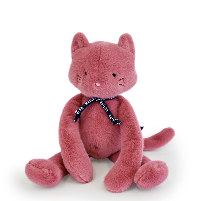 Peluche XL Chat – Poudre de rose – Méloé