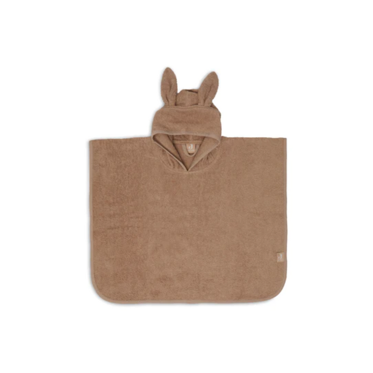Poncho oreille de lapin biscuit