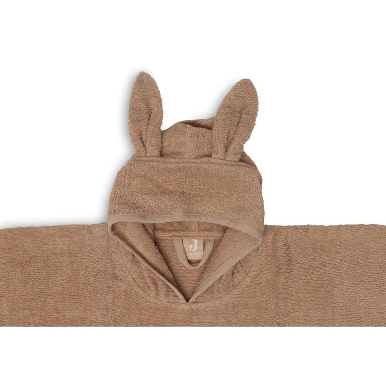 Poncho oreille de lapin biscuit