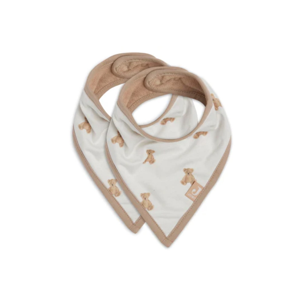 Bavoir bandana teddy bear (lot de 2)