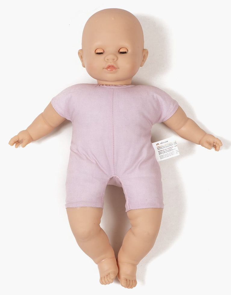 Émilie, poupée Cuties 36cm à corps mou et yeux dormeurs