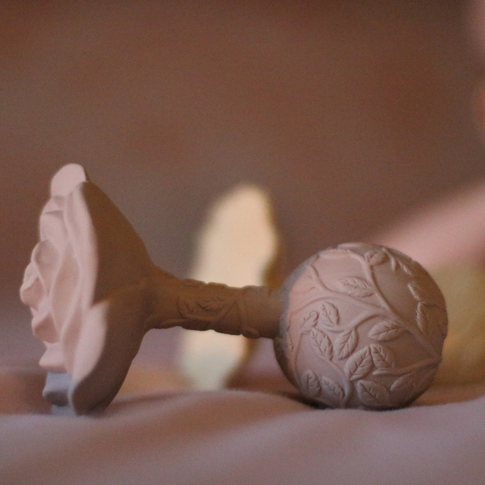 Hochet à cloche Rose