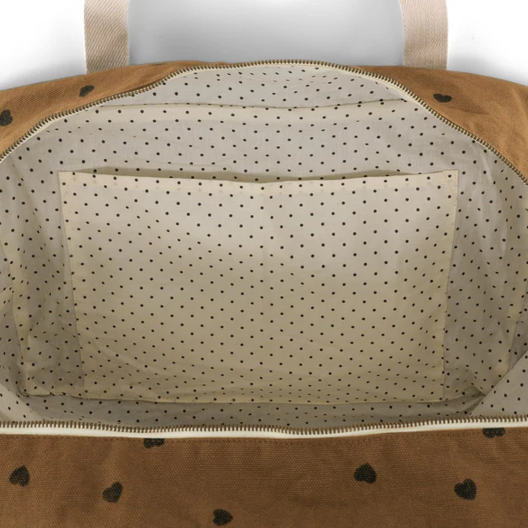 Sac à langer Raphaël - Coeur Cumin