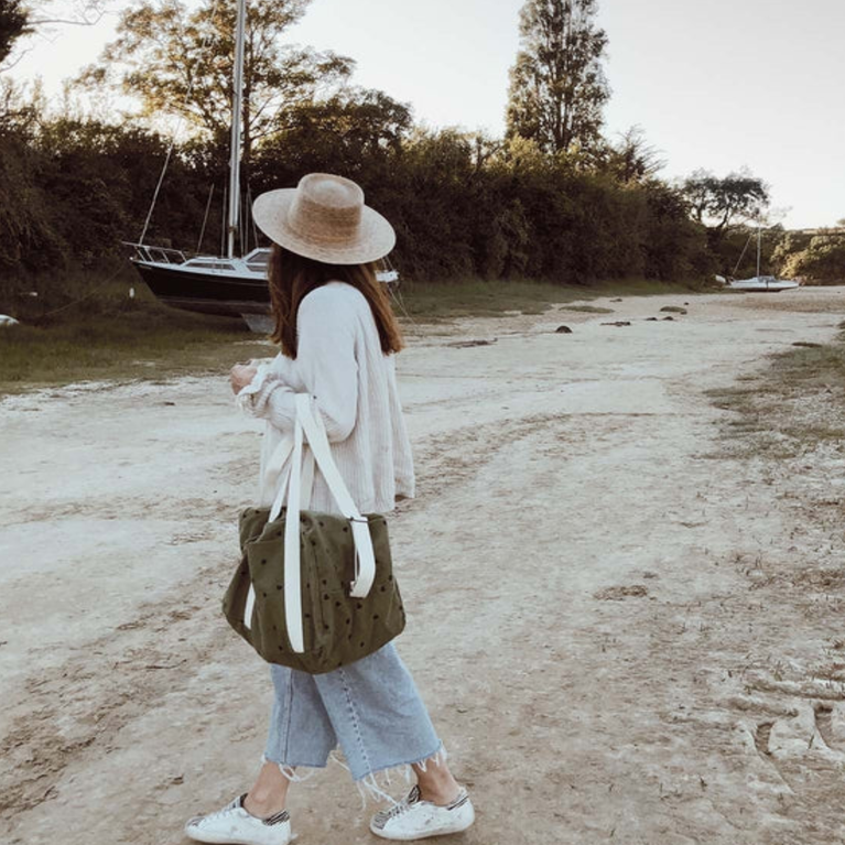 Sac à langer Raphael - Coeur Kaki