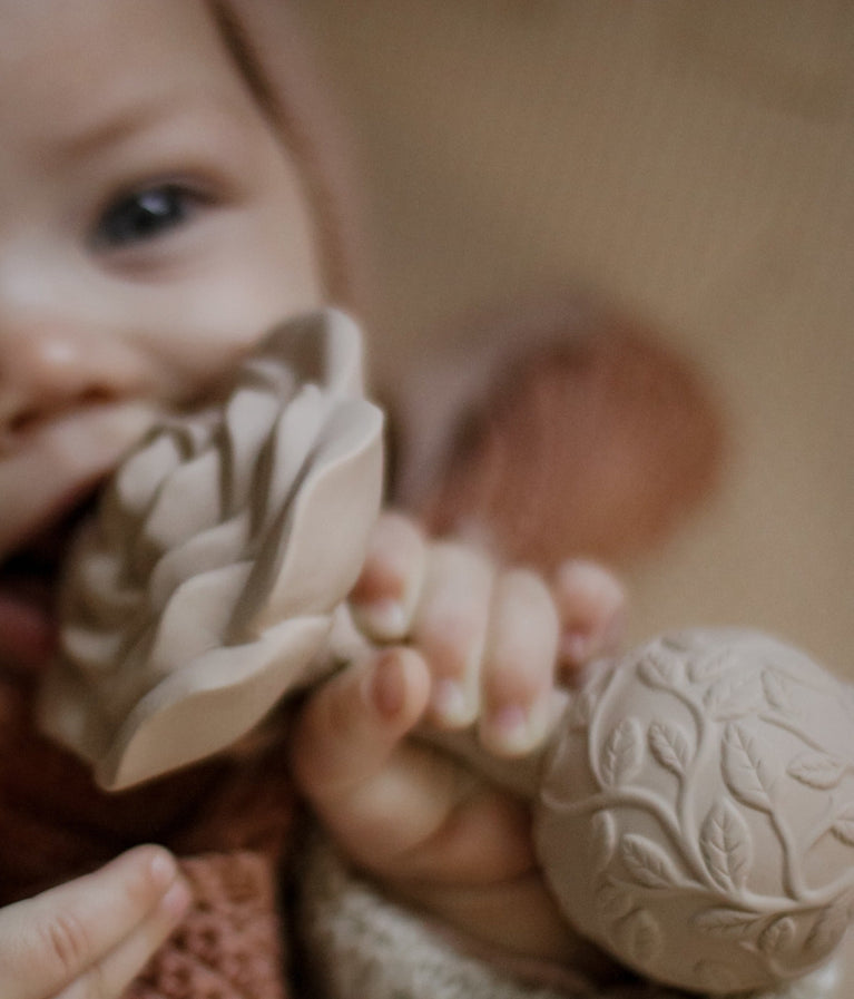 Hochet à cloche Rose