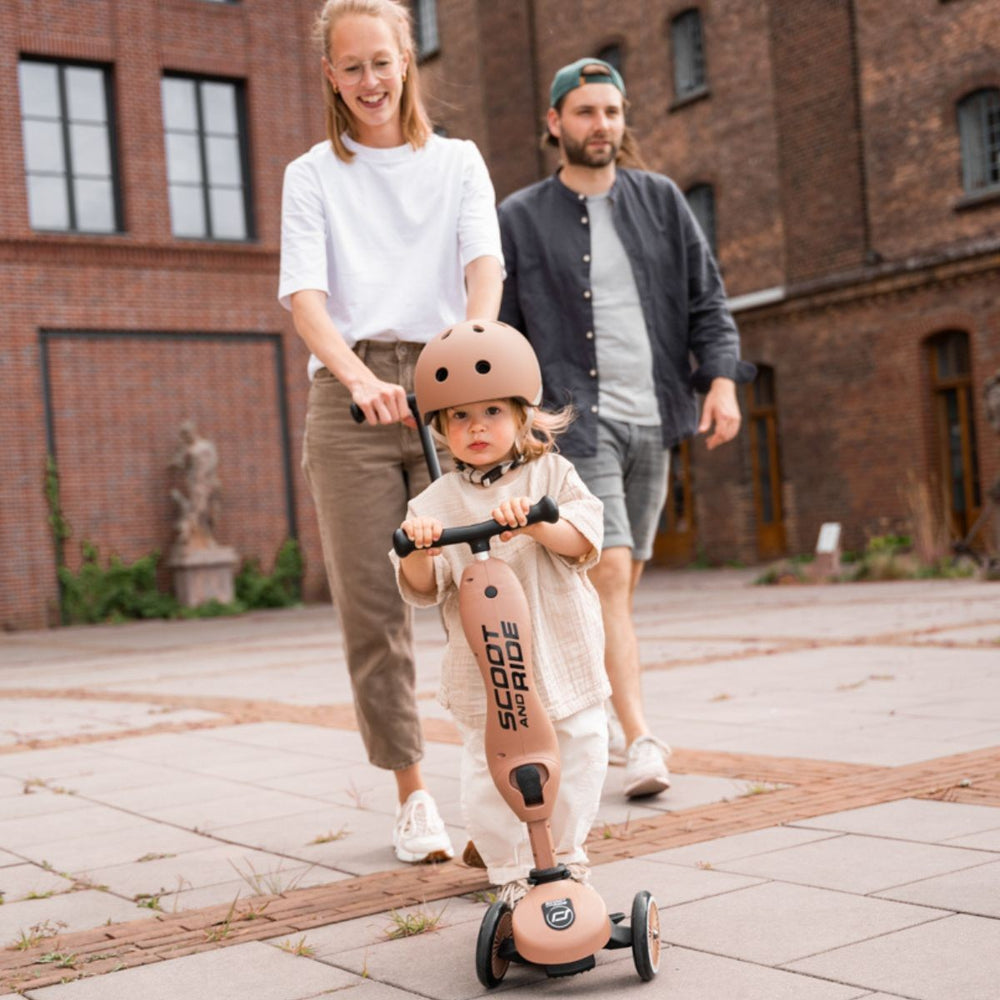 SR-Trottinette 2-1 HIGHWAYKICK 1 PUSH&GO - Moka