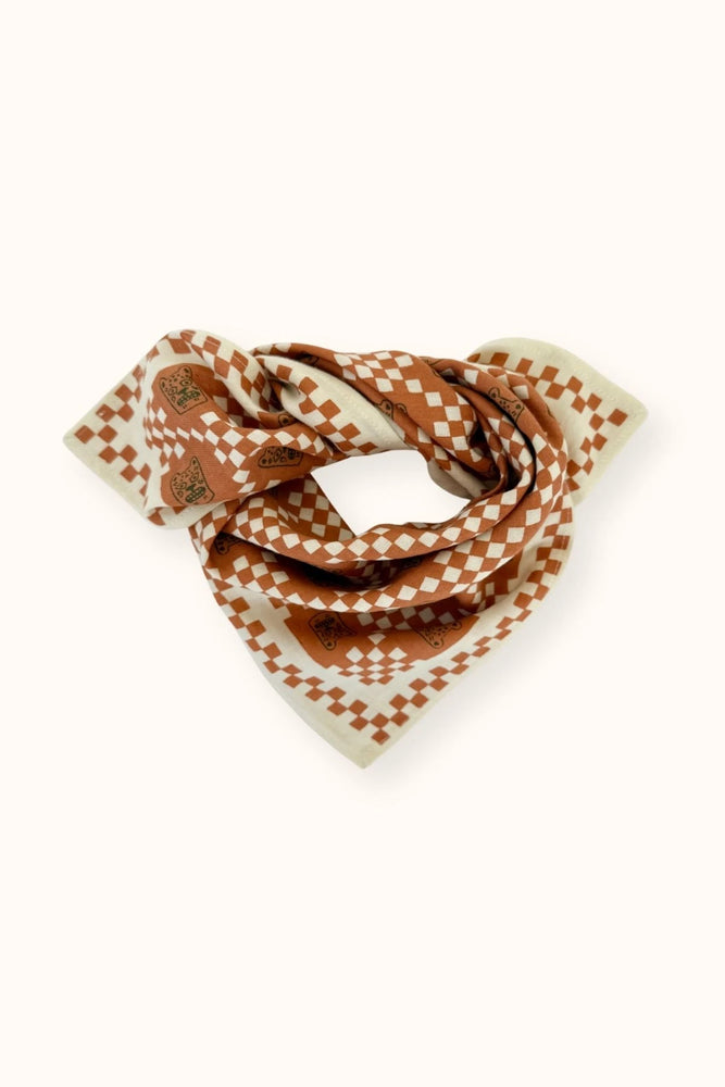 Small Foulard Manika Tigro - Tigro Rust