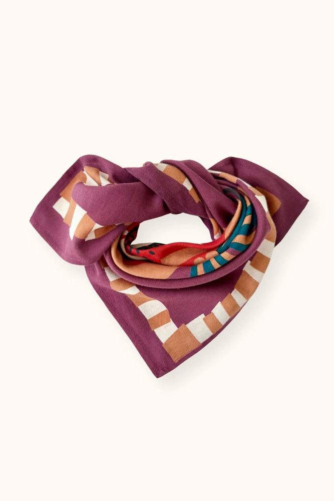 Small Foulard Manika Corazon Corazon Cherry