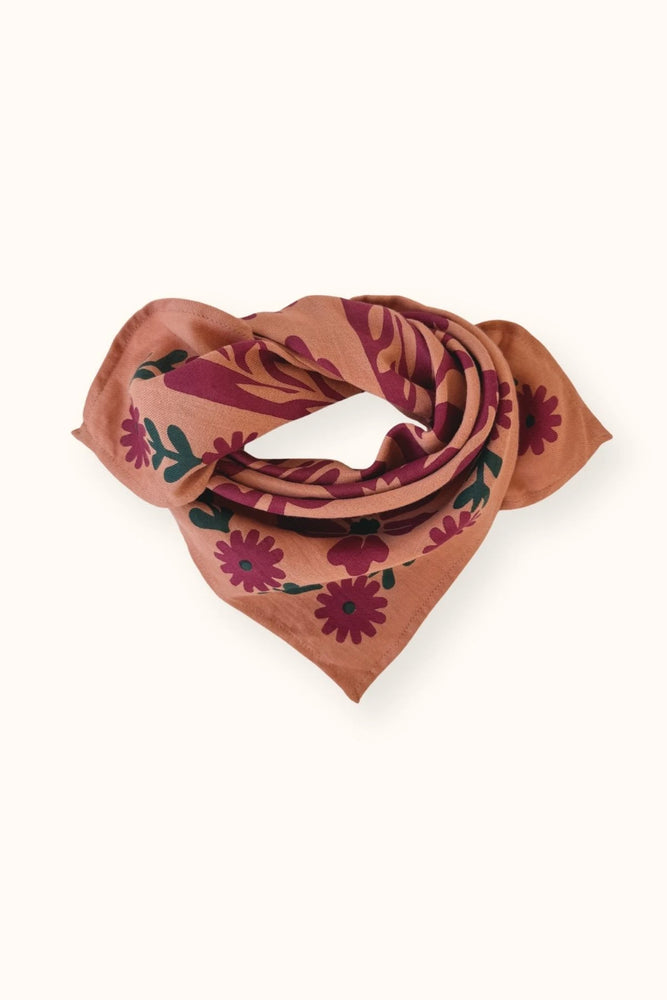 Small Foulard Manika Rita - Rita Rust