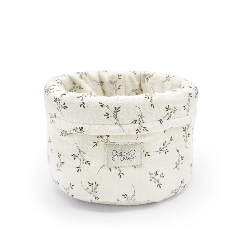 Petit panier de rangement - Fleur d'olivier