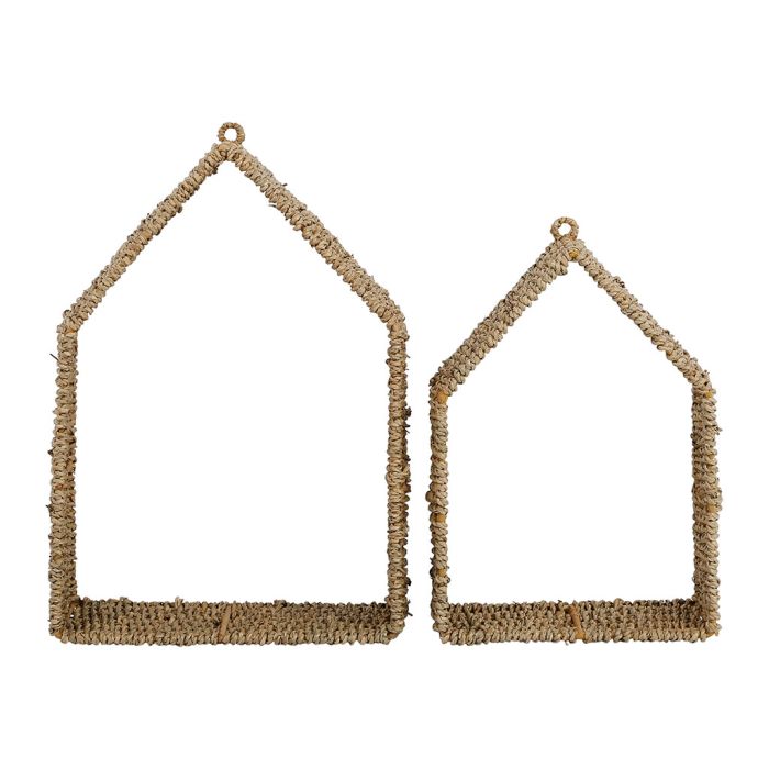 Set de deux étagères "maison"