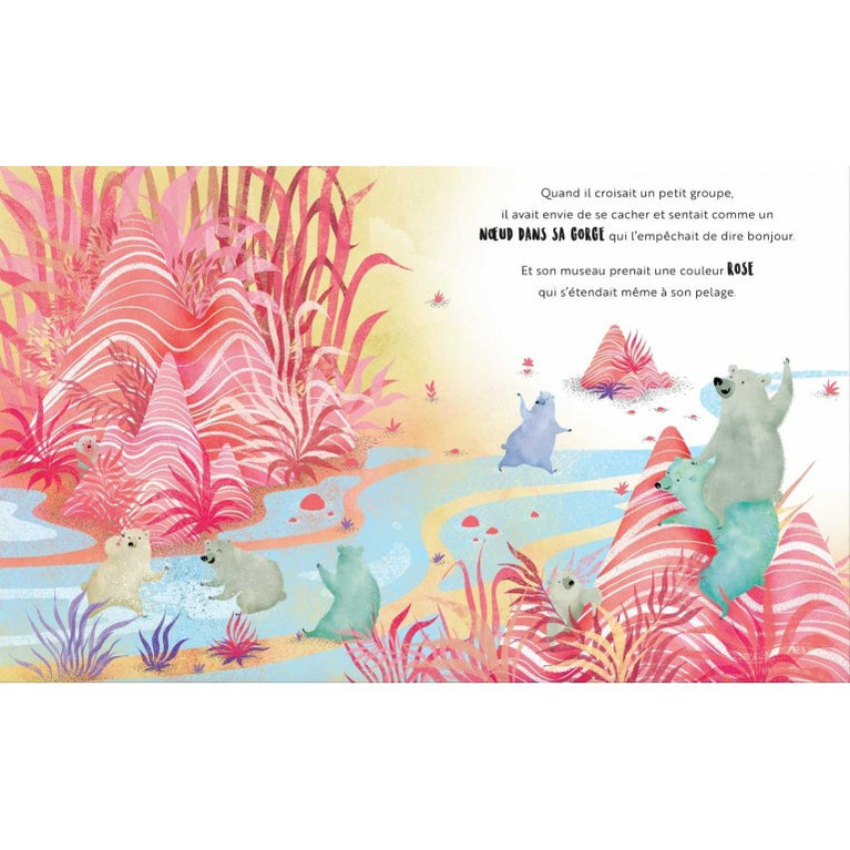 Livre Emotion : Une timidité d'ours