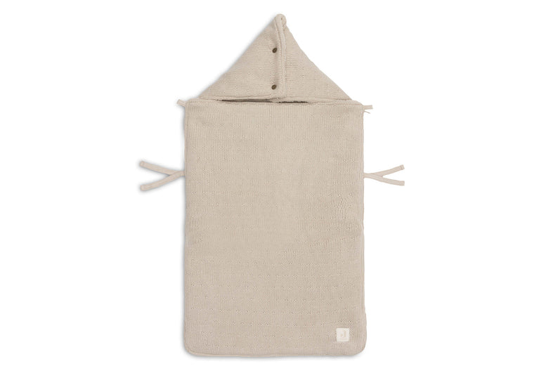 Nid d'Ange groupe 0+ 3/5 points Sprinkle Knit - Sand
