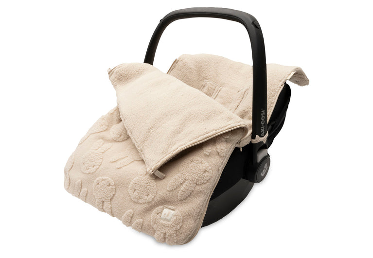 Nid d'Ange groupe 0+ 3/5 points Miffy Jacquard Teddy - Sand