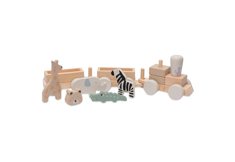 Jouet train en Bois - Jungle Jambo