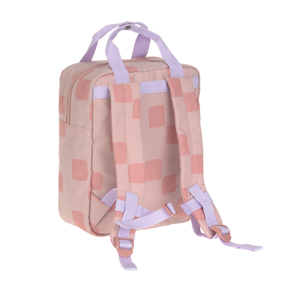 Sac à dos carré de la maternelle - Pattern Party, rose