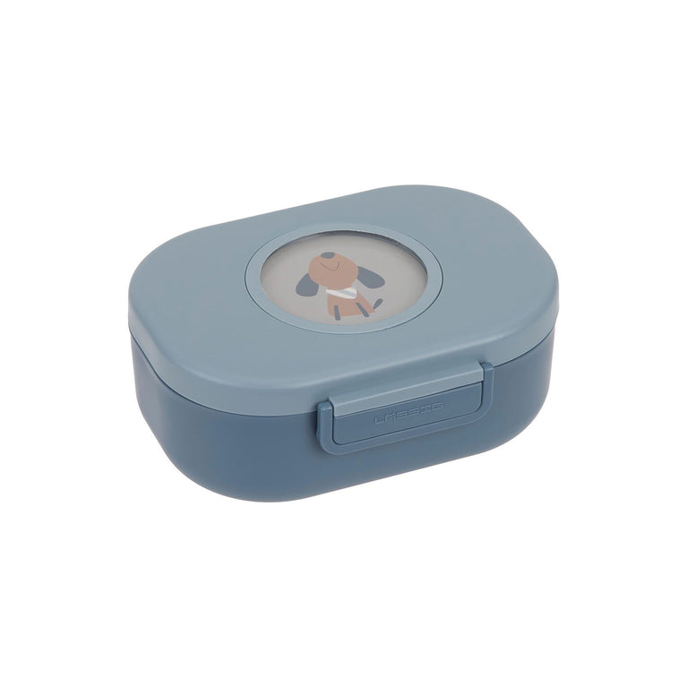 Boîte à Goûter enfants - Pattern Party, bleu vert