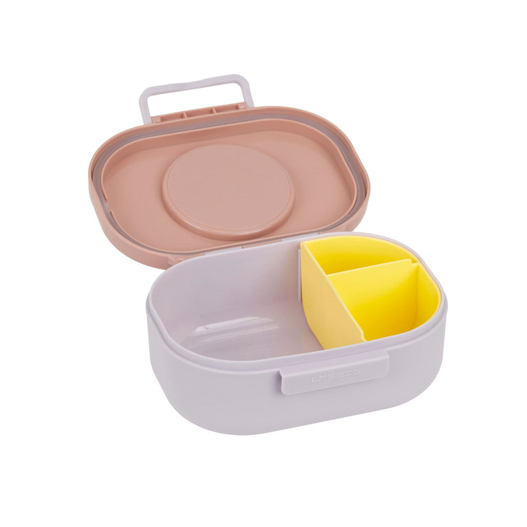 Boîte à Goûter enfants - Pattern Party, rose lilas