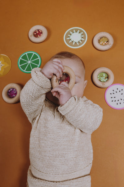Beignets donut sensoriels - carotte