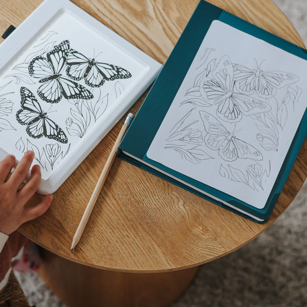 Tablette à dessin lumineuse Animals