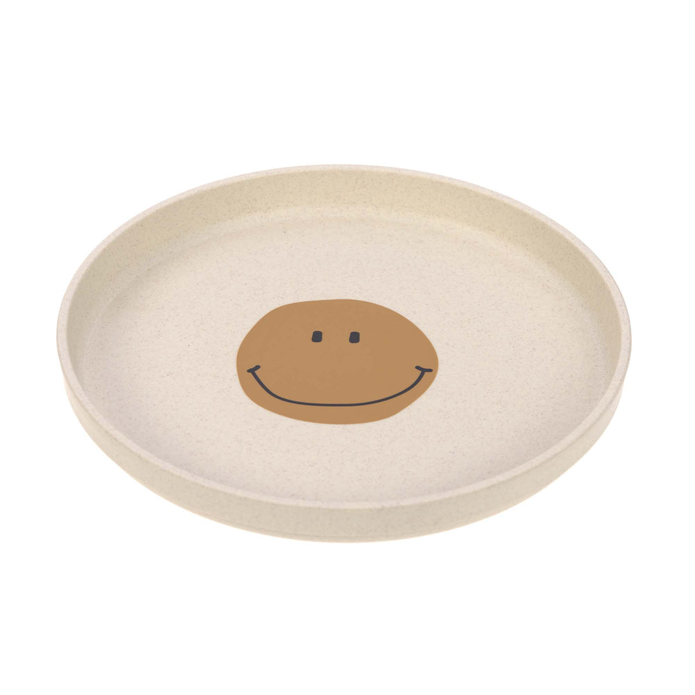 Assiette Enfants - Happy Rascals, Smile bleu ciel