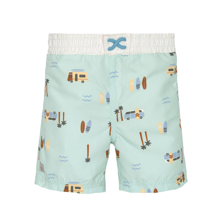 Short de bain anti-UV bébé (avec couche) - Camper, vert écume