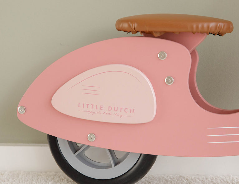 Draisienne Scooter en bois - Pink