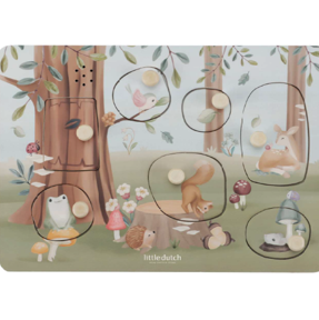 Puzzle sonore en bois FSC - Forest Friends