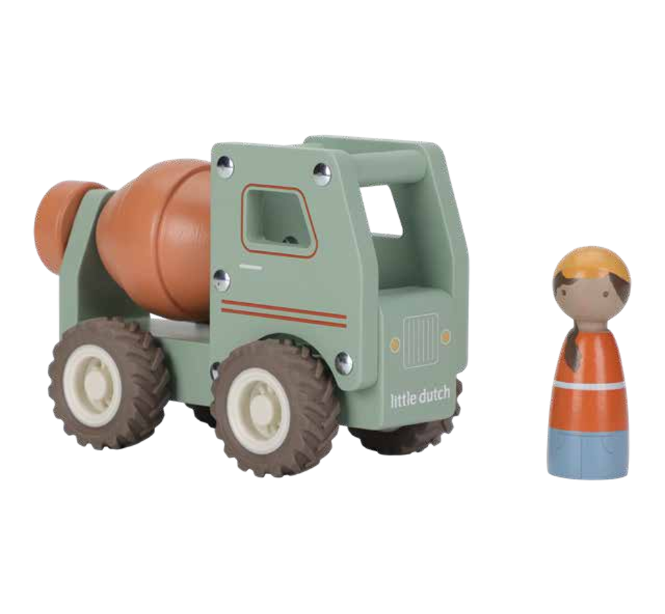 Camion toupie en bois FSC