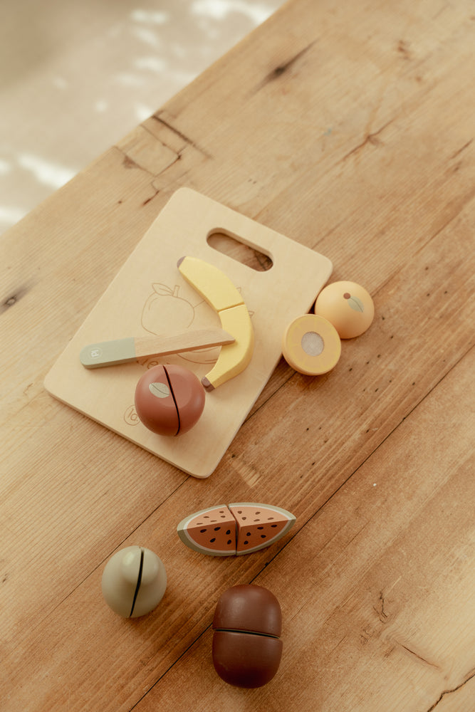 Fruits à découper en bois FSC