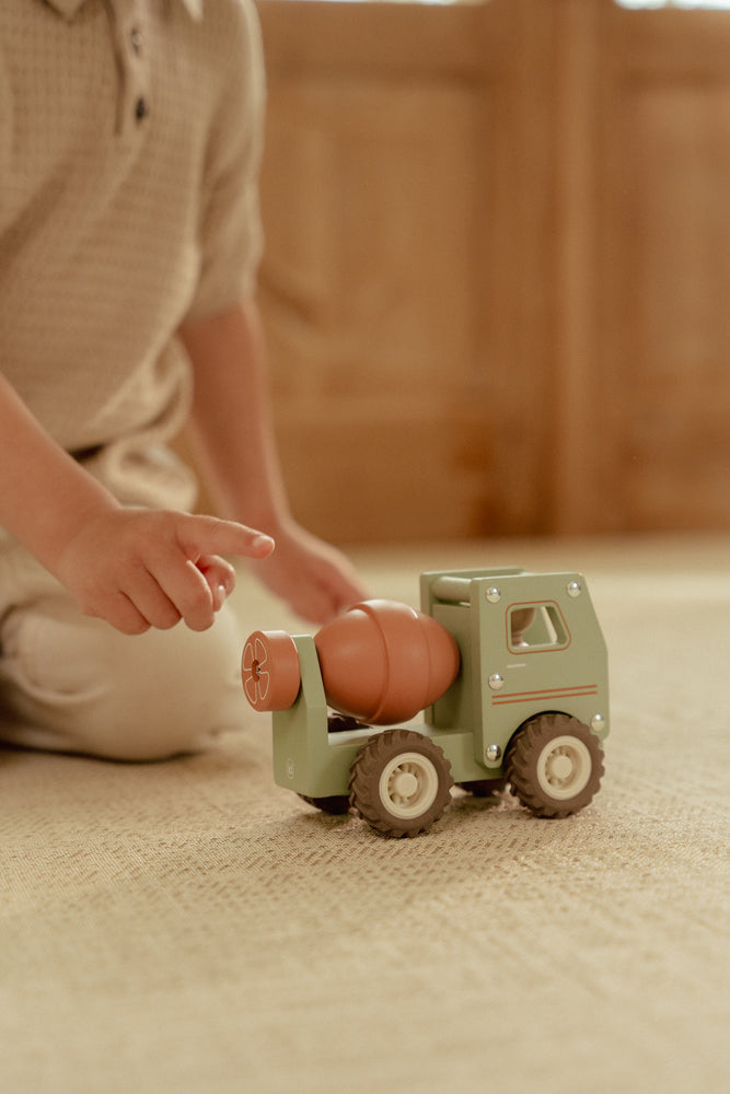 Camion toupie en bois FSC