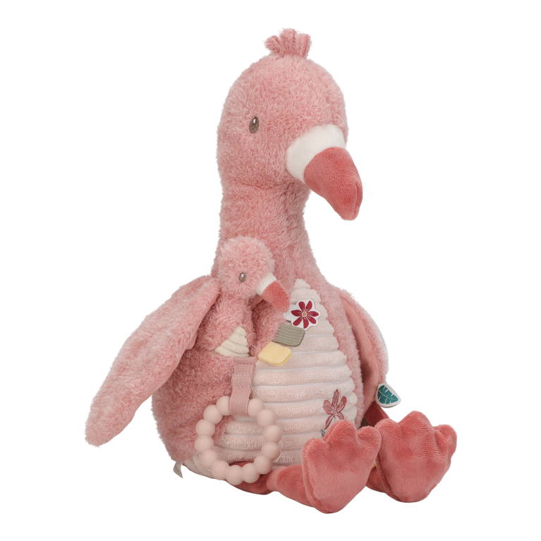 Peluche d'activités Flamant rose - Safari Friends