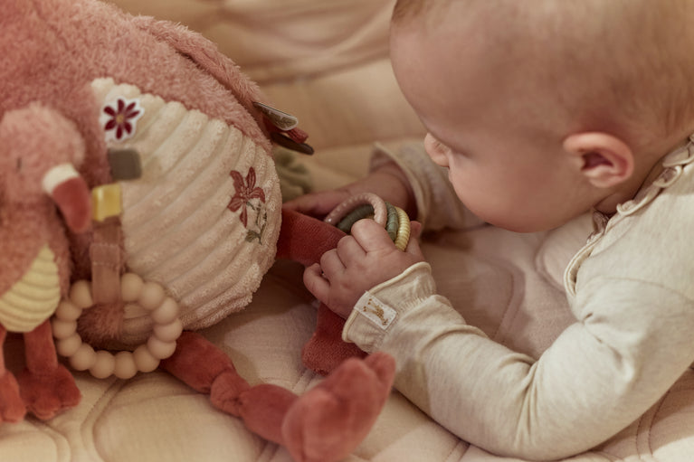 Peluche d'activités Flamant rose - Safari Friends