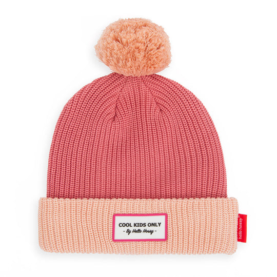 Bonnet hello hossy enfant - Block Blush