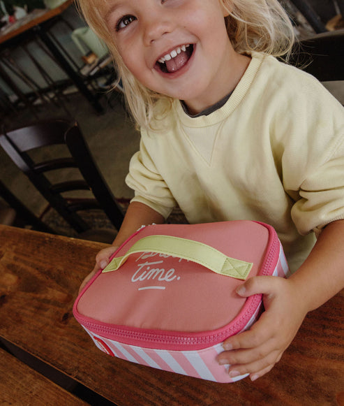 Sac Goûter Pink Stripes