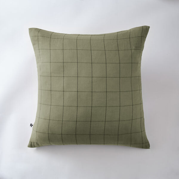 Taie d’oreiller 60 x 60 cm Gaze de coton GAÏA MATCH Romarin