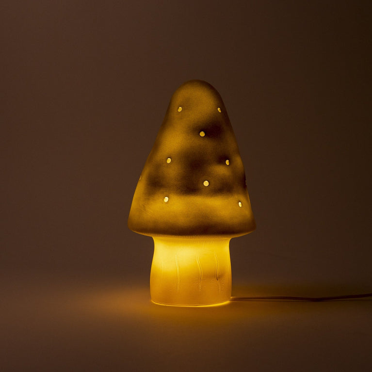 Lampe champignon, Bronze Brown PM