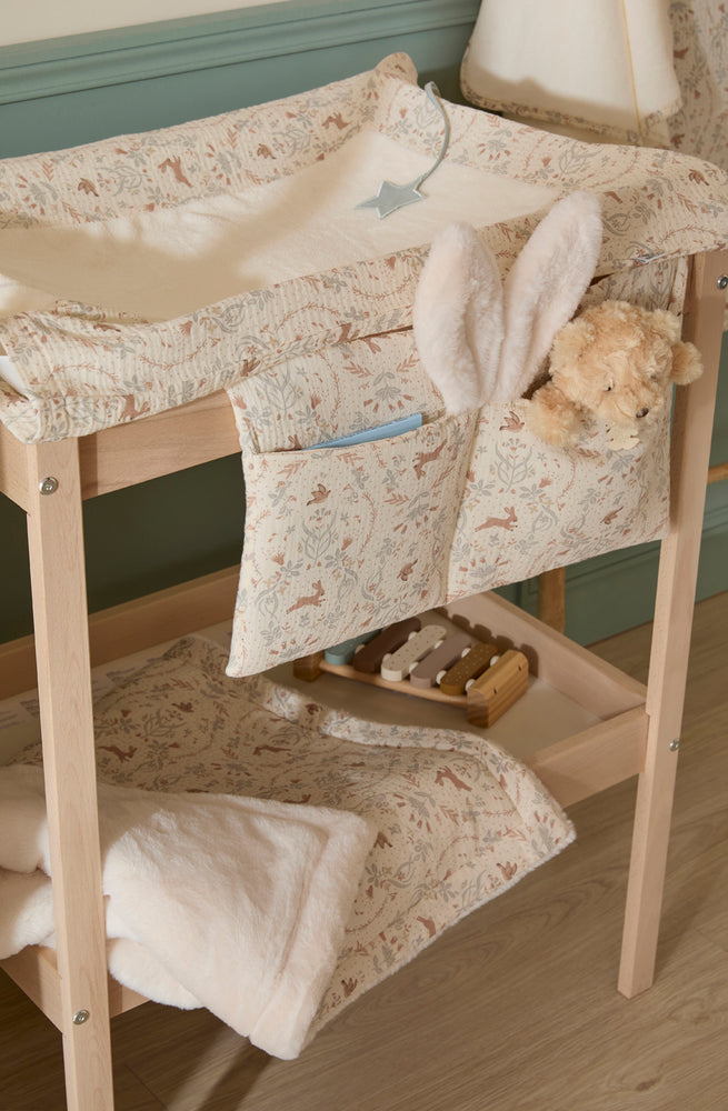Housse de matelas à langer 60x80cm – Enchanted Garden